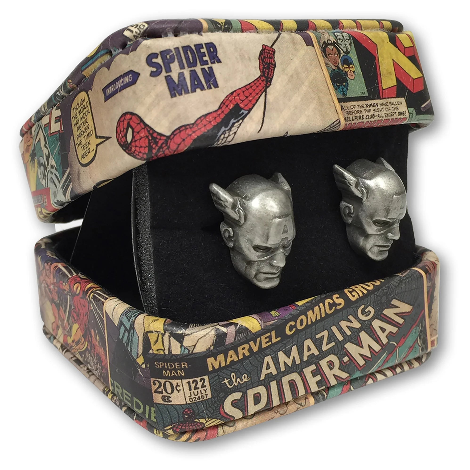 On Sale- Captain American 3D Cufflink Set- $12.00