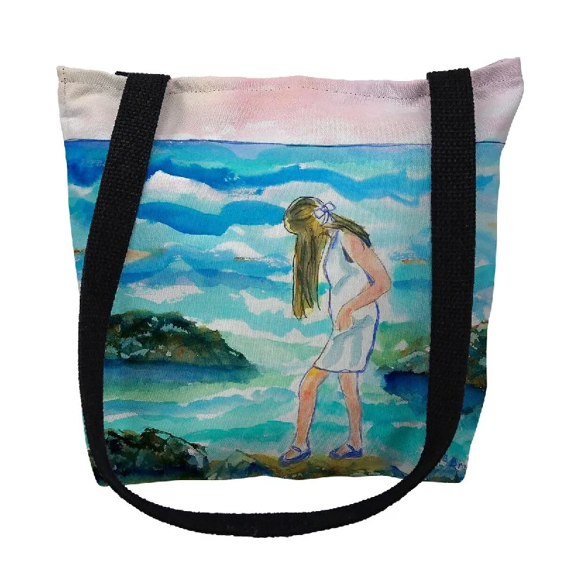 Mia on the Rocks Small Tote Bag 13x13