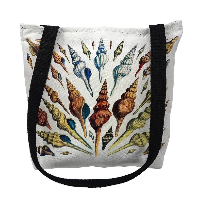 Multi Shells Small Tote Bag 13x13