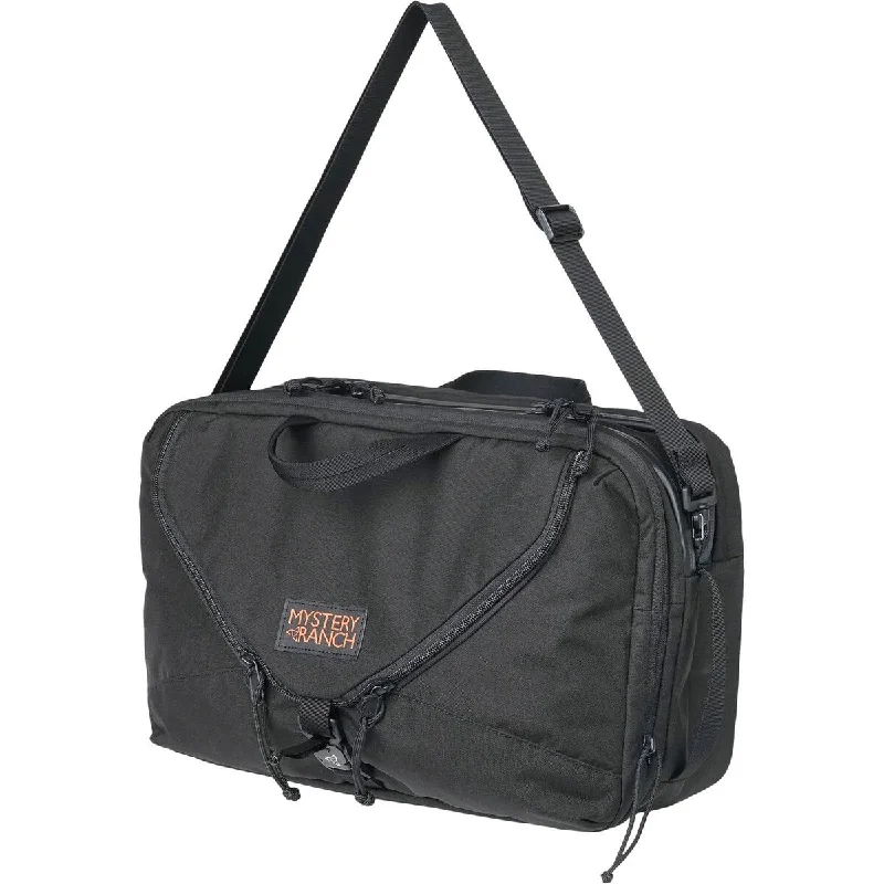 Mystery Ranch 22L 3 Way Briefcase Carry as Tote, Backpack & Shoulder Bag, Black