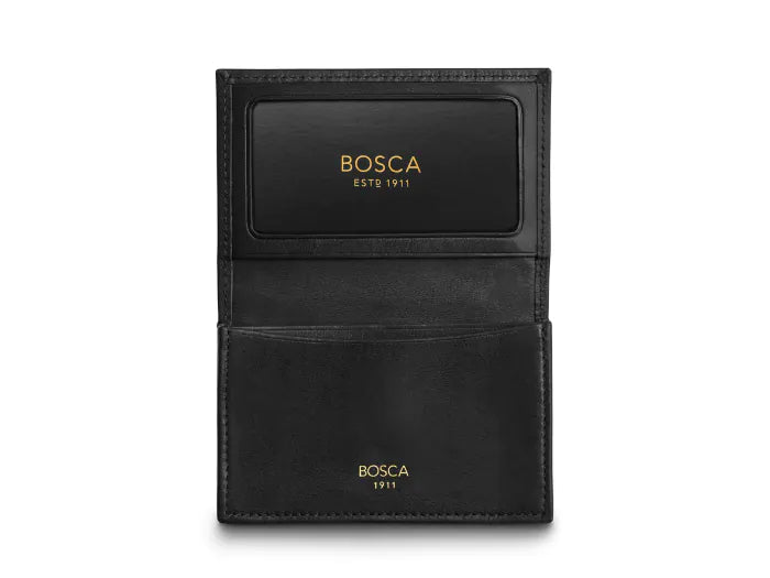 Bosca Full Gusset, 2 Pkt Card Case W/ I.D.