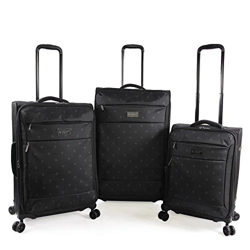 Original Penguin Original 3pc Expandable Suitcase Set with Spinner Wheels, Mini Pete