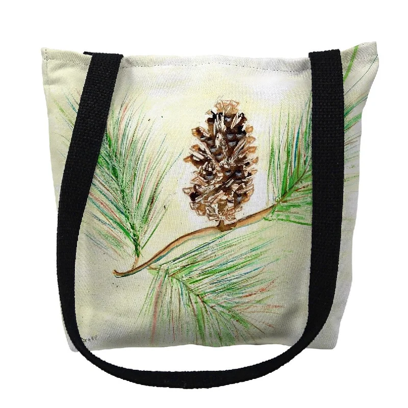 Pinecone Small Tote Bag 13x13