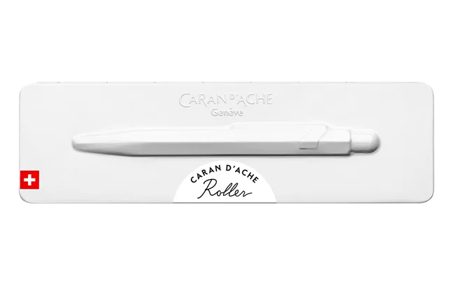 Roller Pen 849, White with etui