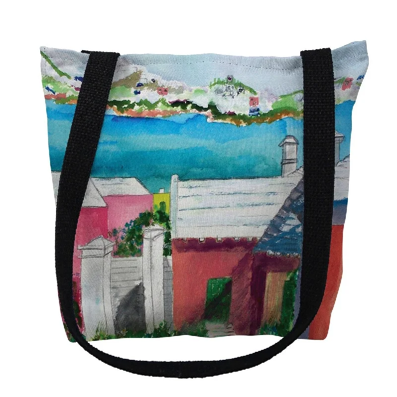 Rooftops Small Tote Bag 13x13