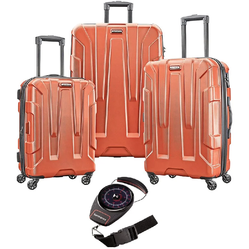 Samsonite 102691-1156 3pc Nested Hardside Luggage Set Bundle - Burnt Orange