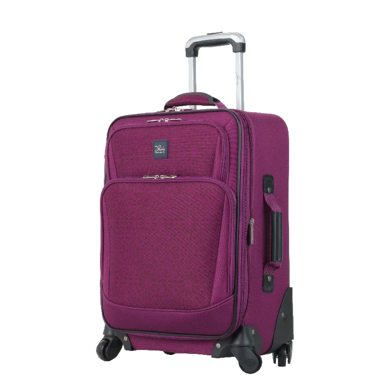 Softside 20" Spinner Carry-On Luggage