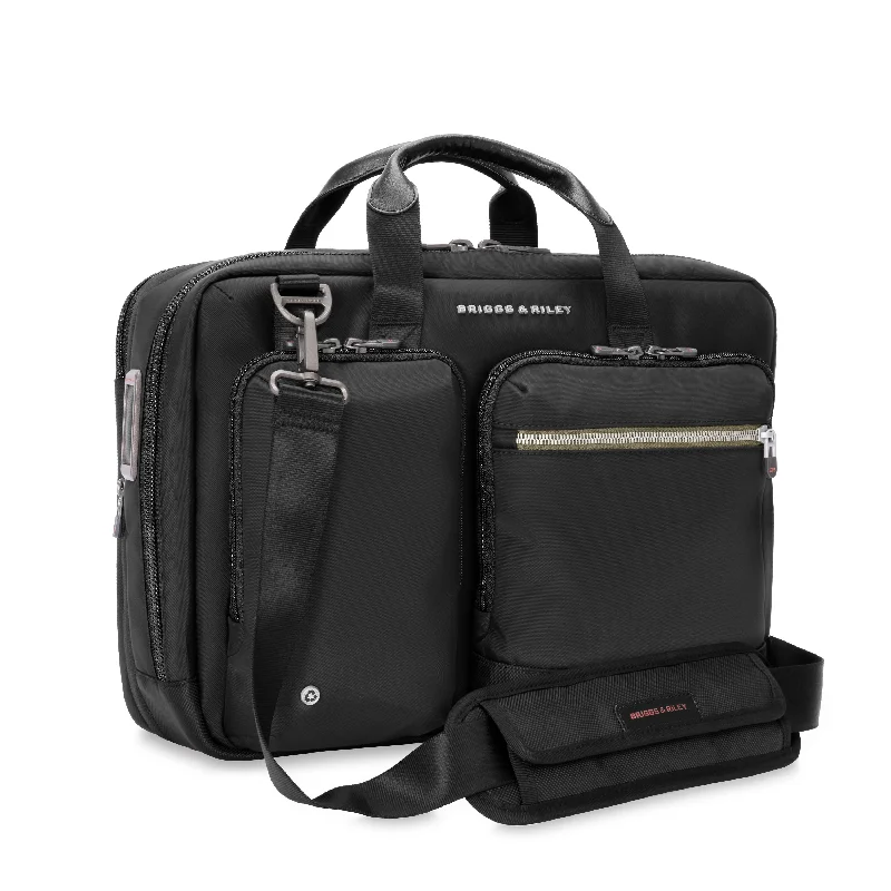 Briggs and Riley HTA Slim Expandable Zippered Brief with RFID- AB121X