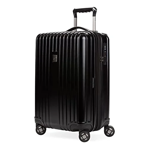 SwissGear 7910 Hardside Expandable Spinner Wheel Luggage with TSA Lock and USB, Black, Carry-On 20-Inch SwissGear 7910 Hardside Expandable Spinner Wheel Luggage with TSA Lock and USB, Black, Carry-On 20-Inch