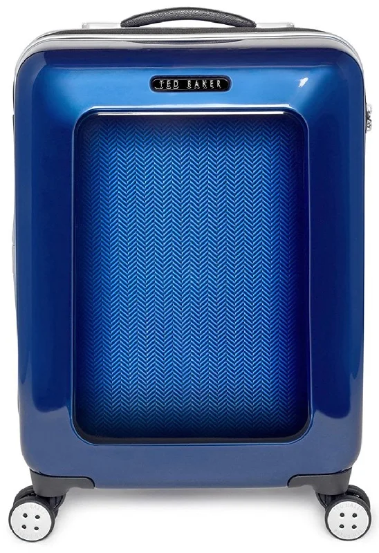 Hardsider Herringbone Collection Carry-On Spinner Carry-On Luggage