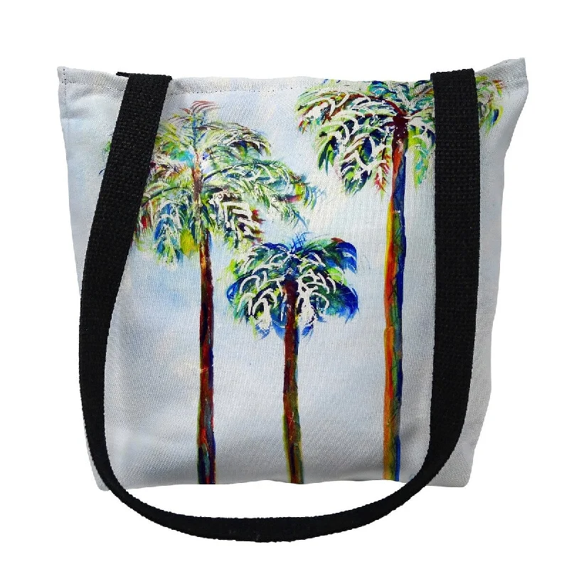 Three Palms Small Tote Bag 13x13