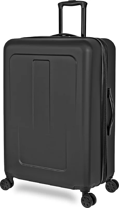 TOTAL TRAVELWARE Passage Expandable Hardside Spinner (Checked-Large 28-Inch)