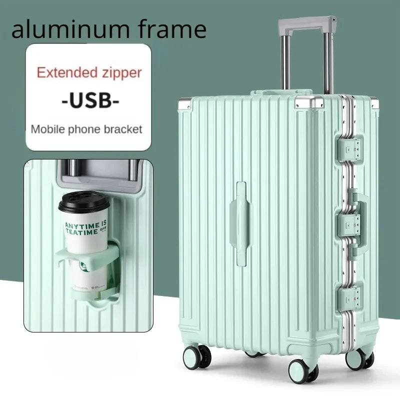Mint green aluminum