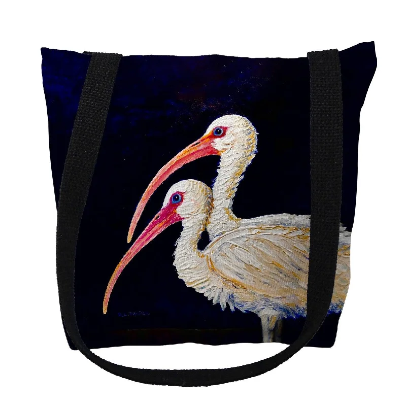 Two Ibis Small Tote Bag 13x13
