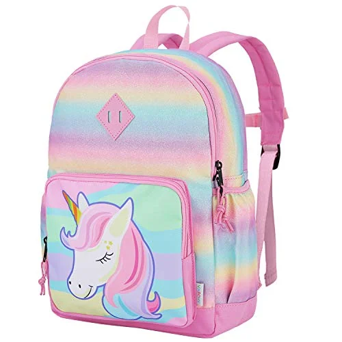 Unicorn Backpack for Little Girls,VASCHY Cute Rainbow Glitter Lightweight Water Resistant Preschool Backpack for Kids,Toddlers Kindergarten School Bag Unicorn Backpack for Little Girls,VASCHY Cute Rainbow Glitter Lightweight Water Resistant Preschool Backpack for Kids,Toddlers Kindergarten School Bag