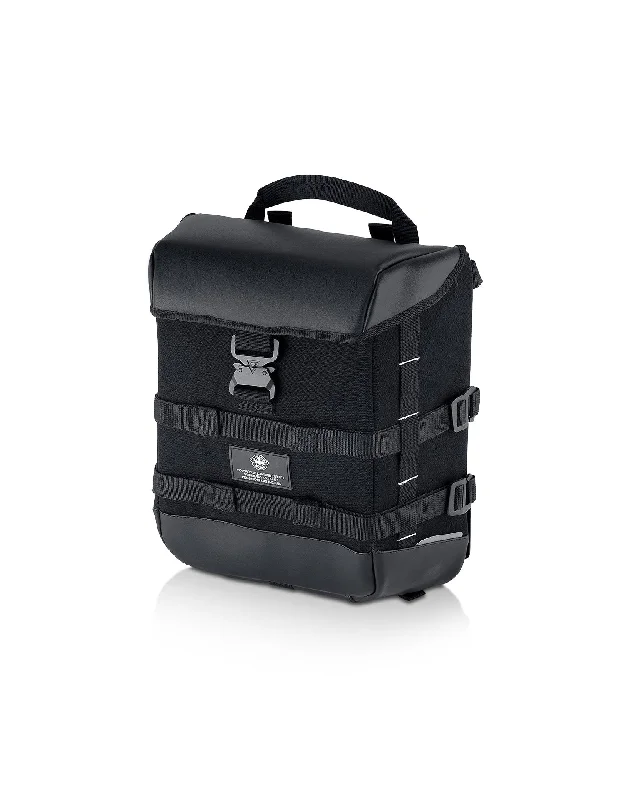 15L - Incognito Quick-Mount Medium Indian Chief Dark Horse (2022+) Solo Saddlebag (Left Only)