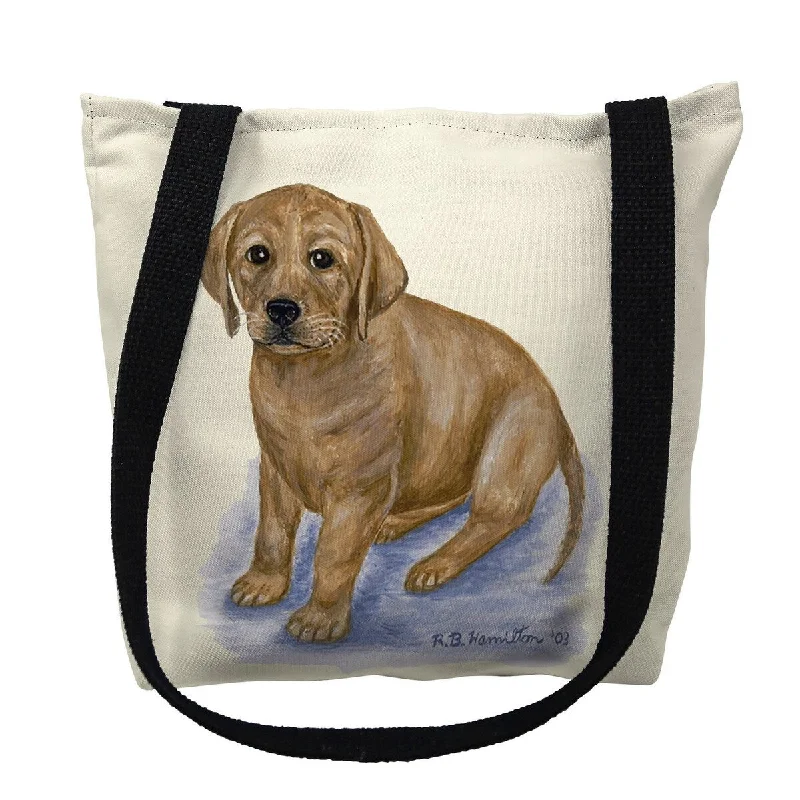 Yellow Lab Small Tote Bag 13x13