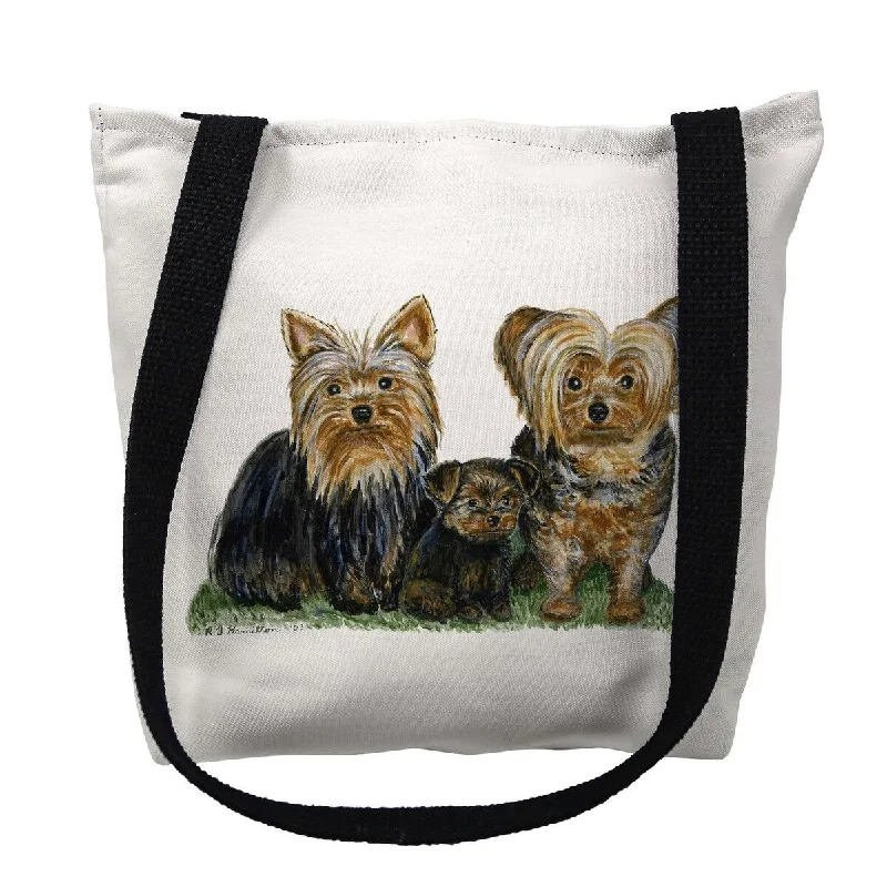 Yorkies Small Tote Bag 13x13