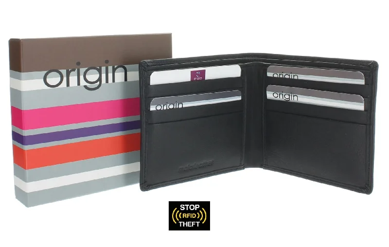 Custom money clips for corporate gifts Magnetic-Closure Passport Covers & Wallets for Quick AccessMala Leather ORIGIN Collection Leather Bi-Fold Wallet With RFID Protection 110_5