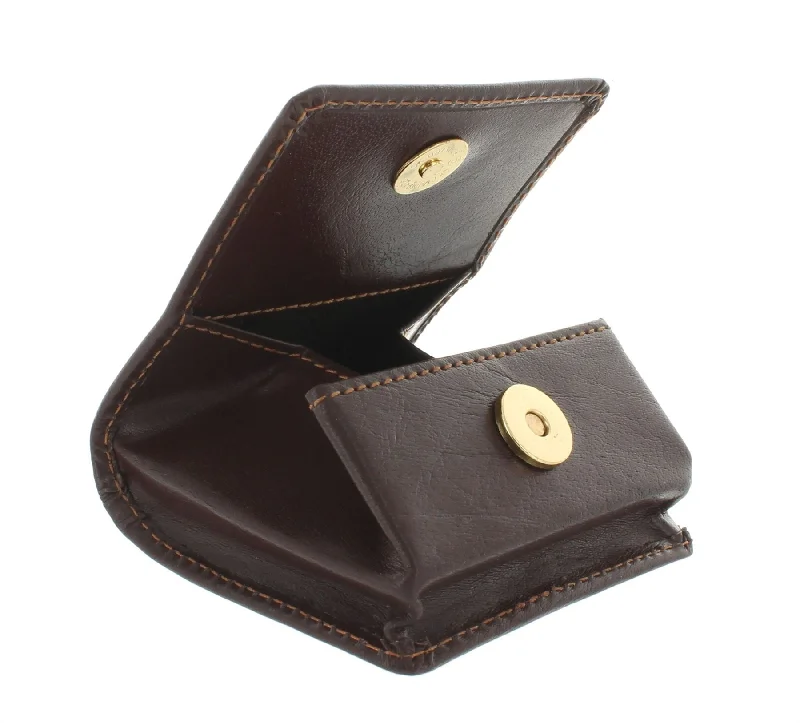 Elegant money clips for weddings Embroidered Silk Passport Covers & Wallets with Gold Thread for Special OccasionsVisconti Leather Tray Coin Pouch 421