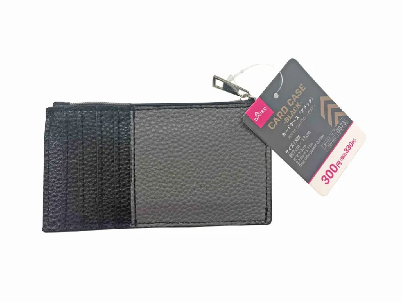 Lightweight money clips for travel Camouflage-Patterned Passport Covers & Wallets for Hunters and MilitariesCard Case Black