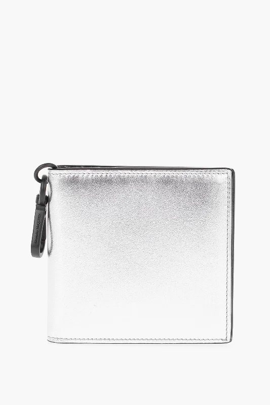 Best money clips for cash and cards Embroidered Silk Passport Covers & Wallets with Gold Thread for Special OccasionsAlexander Mcqueen Metallic Leather Card Holder Best money clips for cash and cards Embroidered Silk Passport Covers & Wallets with Gold Thread for Special OccasionsAlexander Mcqueen Metallic Leather Card Holder