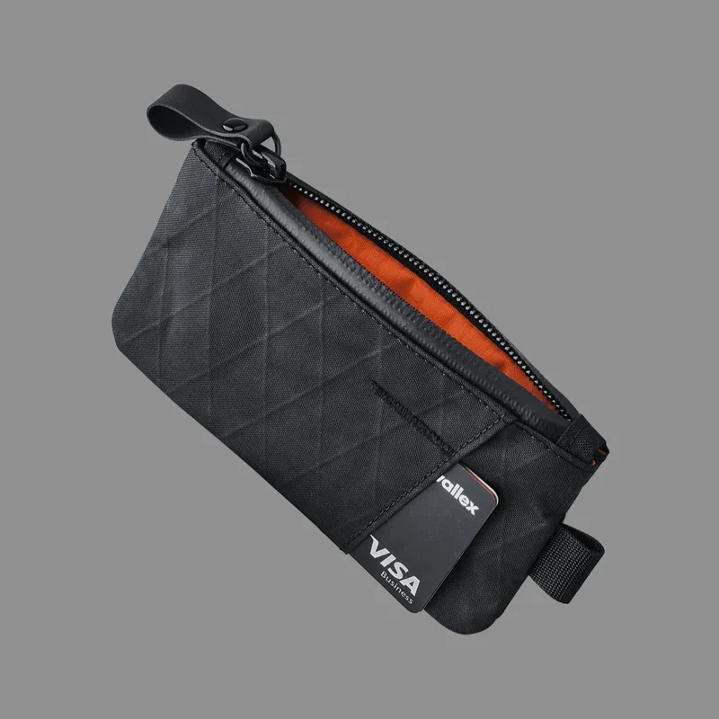 Money clips for holding large amounts of cash Foldable Passport Covers & Wallets Made of Flexible PVC for Easy StorageAlpaka Zip Cardholder