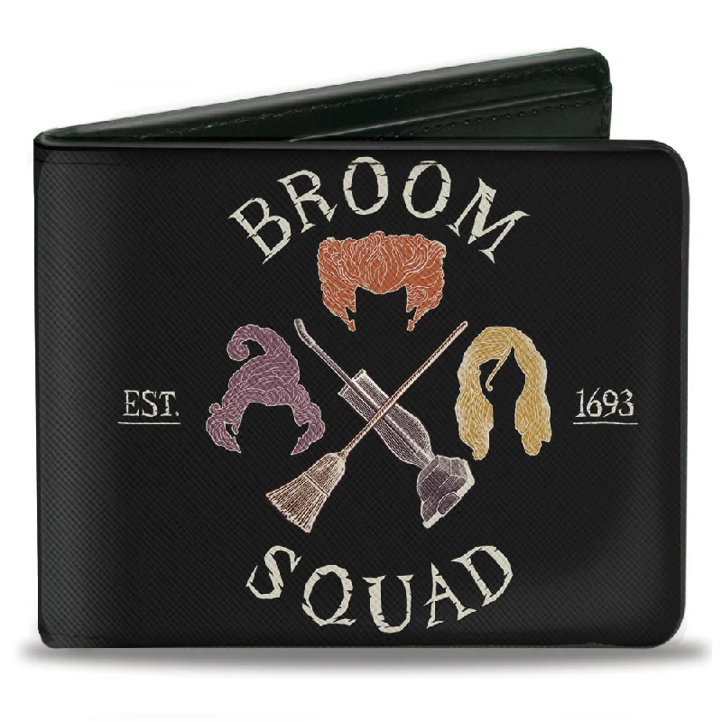 How to clean and maintain metal money clips Camouflage-Patterned Passport Covers & Wallets for Hunters and MilitariesBi-Fold Wallet - Hocus Pocus Sanderson Sisters BROOM SQUAD Crest Black White Multi Color