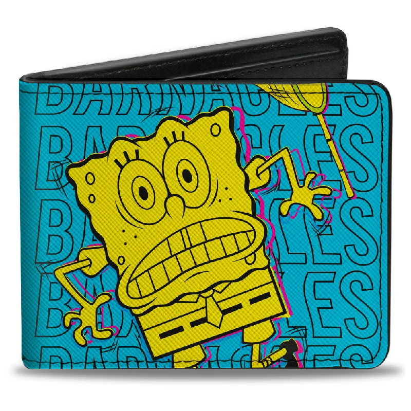 Money clips for women with sleek designs Cartoon-Themed Passport Covers & Wallets for Kids and Young AdultsBi-Fold Wallet - SpongeBob SquarePants BARNACLES Pose Blue Money clips for women with sleek designs Cartoon-Themed Passport Covers & Wallets for Kids and Young AdultsBi-Fold Wallet - SpongeBob SquarePants BARNACLES Pose Blue