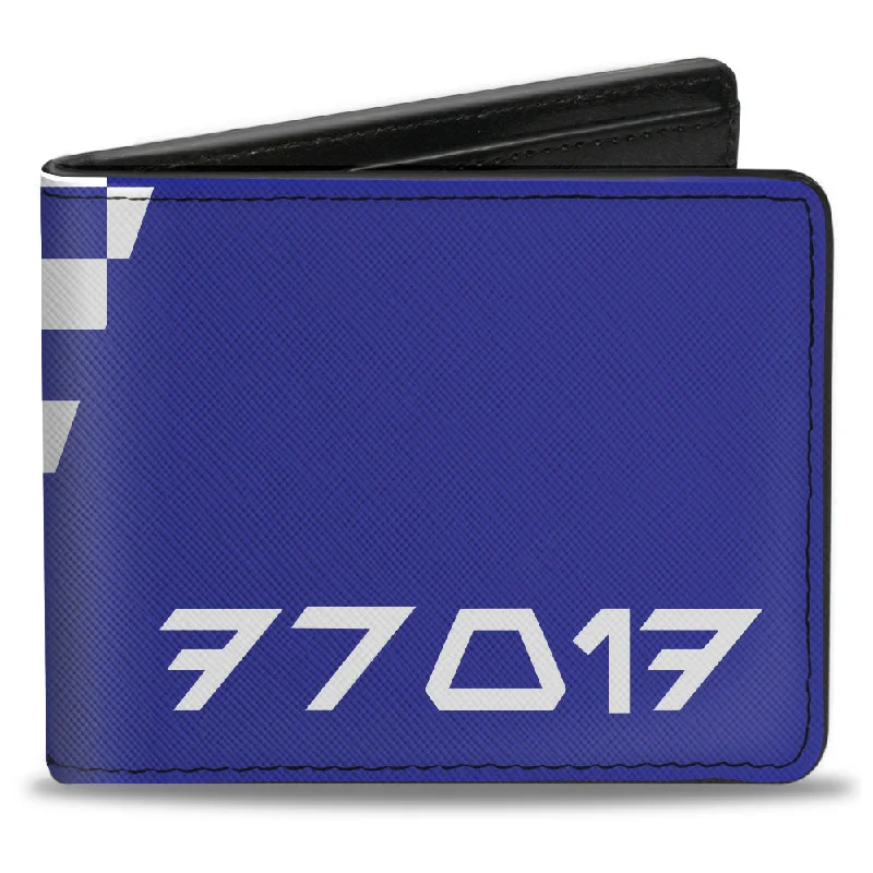 Best money clips for cash and cards RFID-Blocking Passport Covers & Wallets in Sleek Black for Business TripsBi-Fold Wallet - Star Wars Aurebesh DROID + Rebel Alliance Insignia Checker Blue White