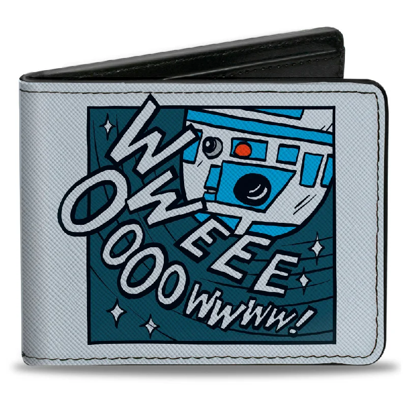 Money clips with magnetic closure Animal-Print Passport Covers & Wallets for Trendy FashionistasBi-Fold Wallet - Star Wars R2-D2 Screaming WWEEE OOOOWWWW! Cartoon Block Grays Money clips with magnetic closure Animal-Print Passport Covers & Wallets for Trendy FashionistasBi-Fold Wallet - Star Wars R2-D2 Screaming WWEEE OOOOWWWW! Cartoon Block Grays
