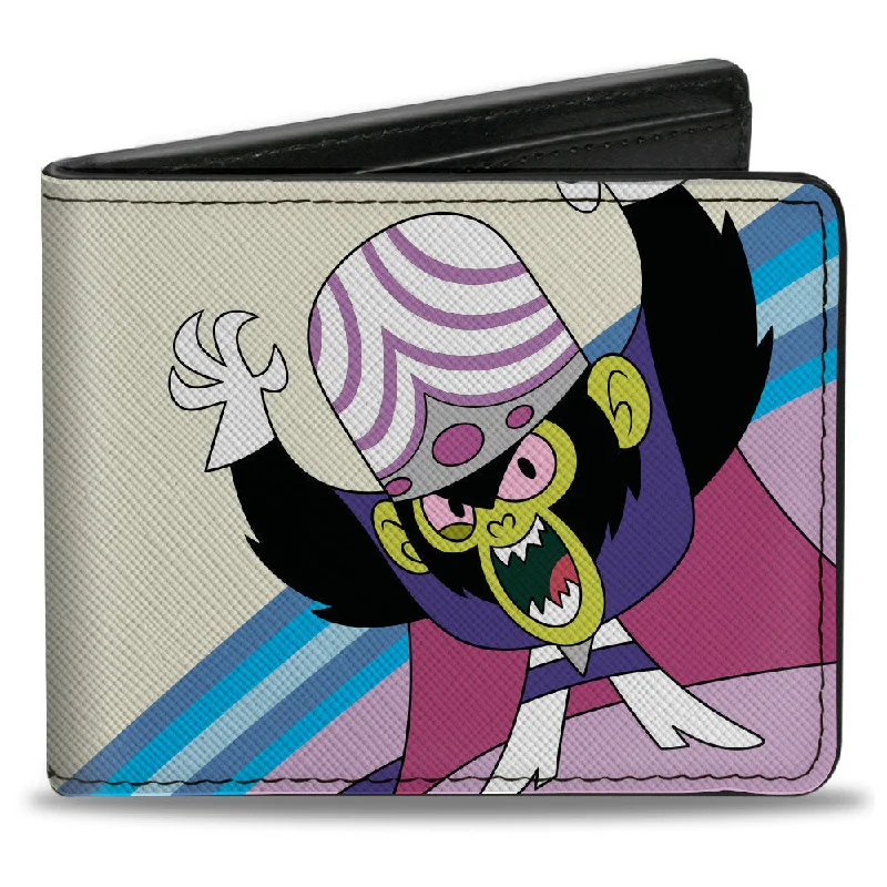 Lightweight money clips for travel Foldable Passport Covers & Wallets Made of Flexible PVC for Easy StorageBi-Fold Wallet - The Powerpuff Girls Mojo Jojo Pose and Text Ivory/Blues Lightweight money clips for travel Foldable Passport Covers & Wallets Made of Flexible PVC for Easy StorageBi-Fold Wallet - The Powerpuff Girls Mojo Jojo Pose and Text Ivory/Blues