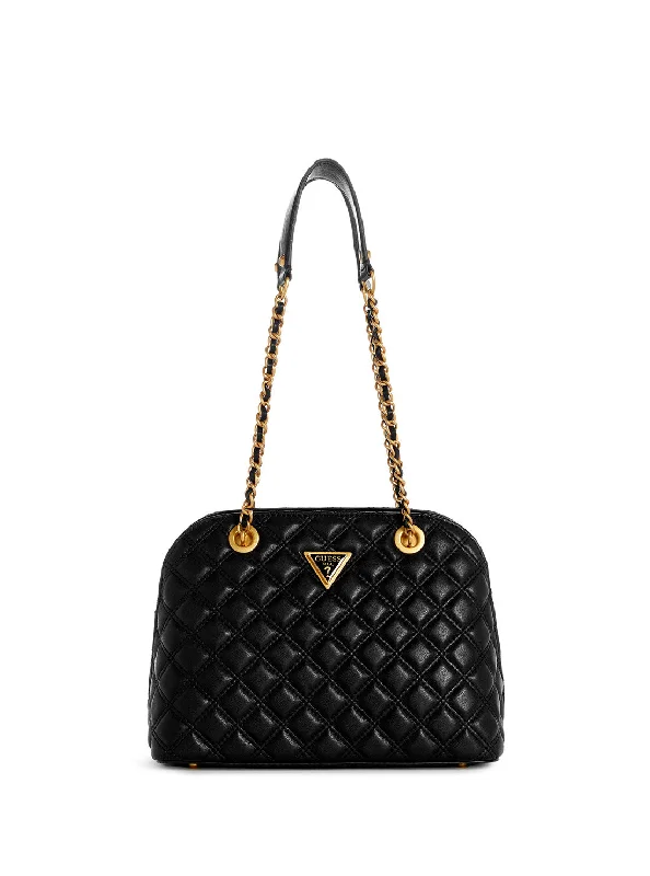 Luxury leather money clips with card slots Beaded Passport Covers & Wallets with Bohemian Vibe for Festival GoersBlack Giully Dome Satchel Bag