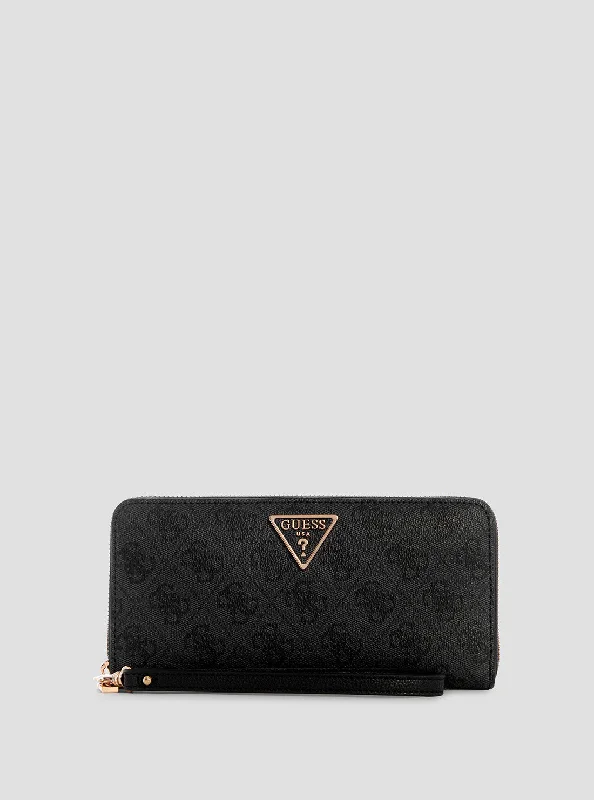 Money clips for holding large amounts of cash Minimalist Carbon Fiber Passport Covers & Wallets for Modern MenBlack Logo Laurel Large Wallet