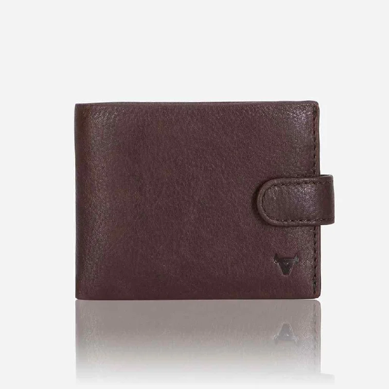 Eco-friendly money clips made from sustainable materials Camouflage-Patterned Passport Covers & Wallets for Hunters and MilitariesBrando Impala Multi Card Leather Wallet | Dark Brown