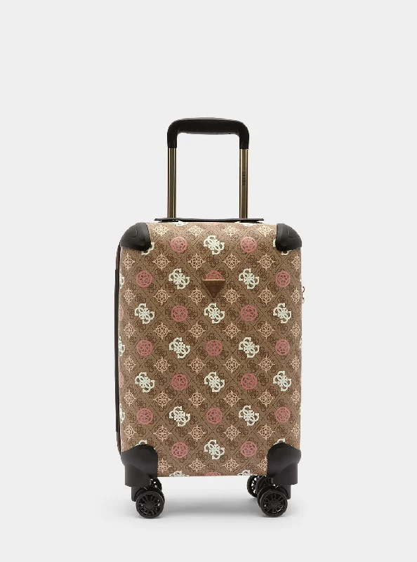 Custom money clips for corporate gifts Antique Copper Passport Covers & Wallets with Intricate Engravings for CollectorsBrown Logo Eliette 45cm Suitcase