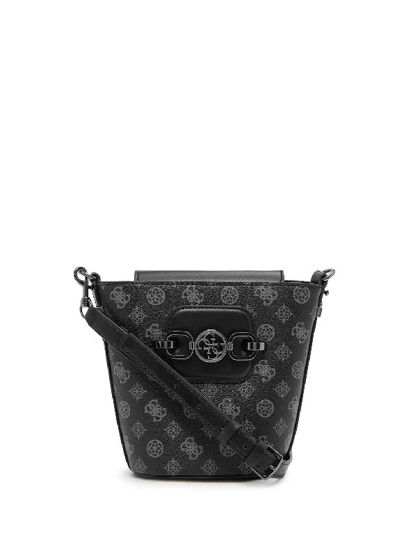 Money clips with magnetic closure Embroidered Silk Passport Covers & Wallets with Gold Thread for Special OccasionsCoal Multi Hensely Logo Bucket Bag