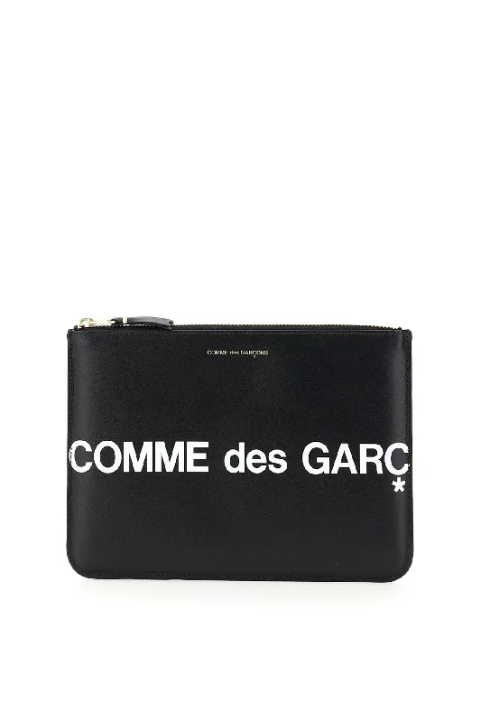 Luxury leather money clips with card slots Beaded Passport Covers & Wallets with Bohemian Vibe for Festival GoersComme Des Garcons Wallet Men's Leather Pouch With Logo