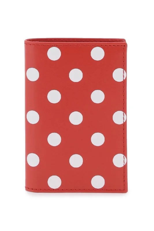 Lightweight money clips for travel Monogrammed Leather Passport Covers & Wallets as Personalized GiftsComme Des Garcons Wallet Men's Polka-Dot Bifold Wallet