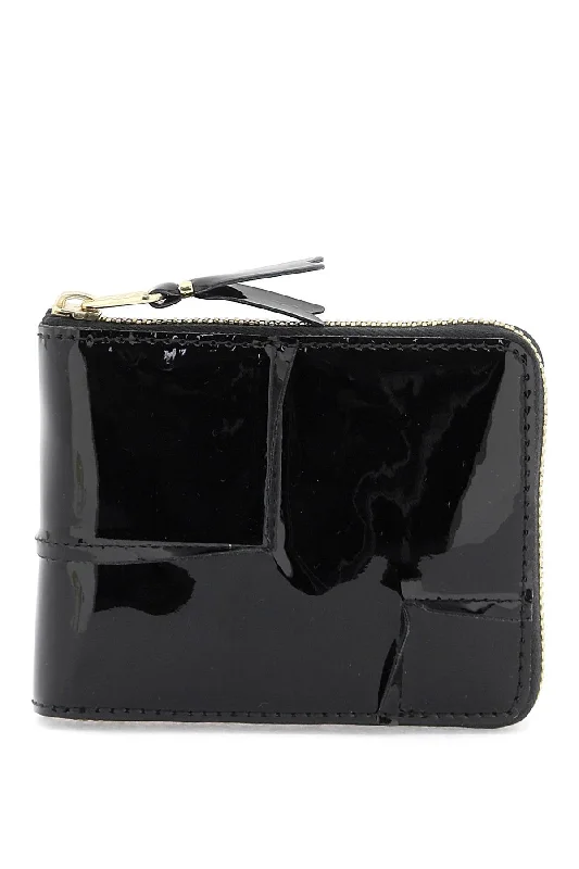 Money clips with built-in bottle openers Beaded Passport Covers & Wallets with Bohemian Vibe for Festival GoersComme Des Garcons Wallet Men's Zip Around Patent Leather Wallet With Zipper