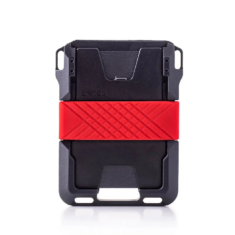Money clips with magnetic closure Vintage-Style Passport Covers & Wallets with Brass Hardware for Retro EnthusiastsDango Products M1 Maverick - Special Edition - Red & Black Wallet Money clips with magnetic closure Vintage-Style Passport Covers & Wallets with Brass Hardware for Retro EnthusiastsDango Products M1 Maverick - Special Edition - Red & Black Wallet