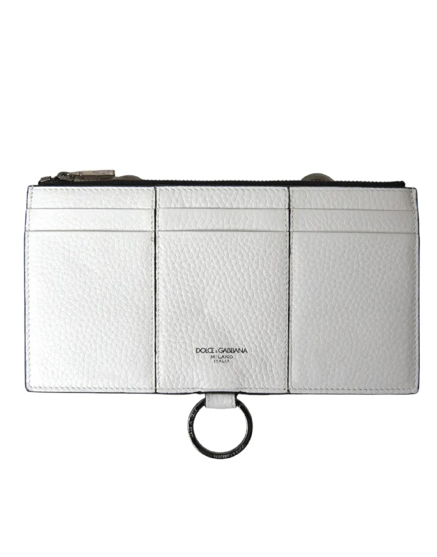 Money clips for women with sleek designs Antique Copper Passport Covers & Wallets with Intricate Engravings for CollectorsDolce & Gabbana Elegant  Leather Crossbody Men's Cardholder