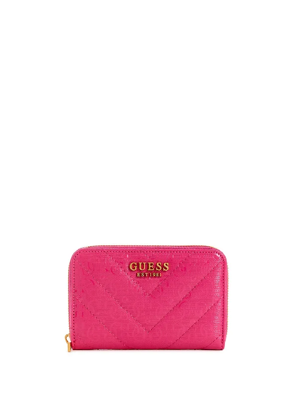 How to clean and maintain metal money clips Cowhide Leather Passport Covers & Wallets with a Rustic Western LookFuchsia Pink Jania Logo Medium Wallet