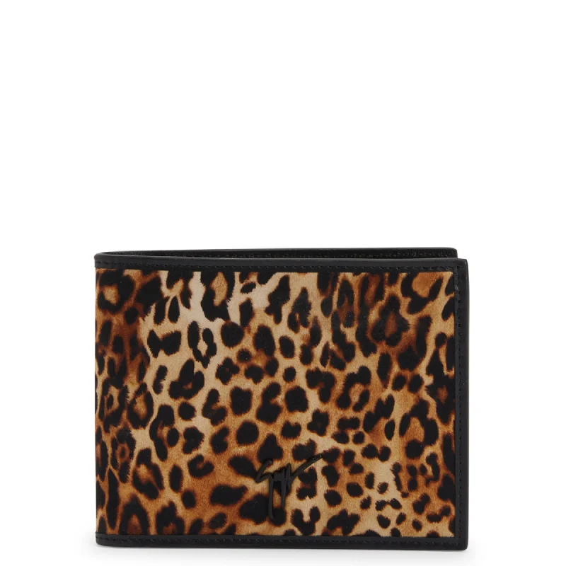 Slim money clips for minimalist wallets Glittery Sequined Passport Covers & Wallets for Party LoversGiuseppe Zanotti Albert