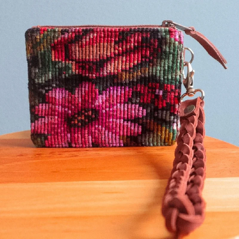 Money clips with built-in bottle openers Vegan Leather Passport Covers & Wallets for Environmentally Conscious PeopleHandmade Huipil Leather Wallet Wristlet - Guatemalan Fair Trade Accessory