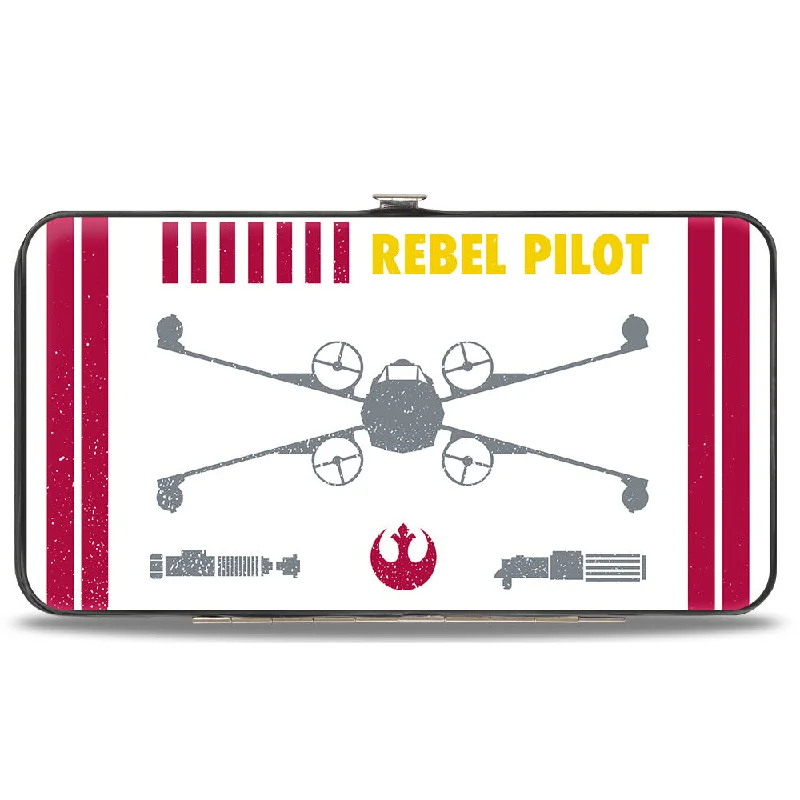 Elegant money clips for weddings Waterproof Nylon Passport Covers & Wallets for Outdoor AdventuresHinged Wallet - Star Wars REBEL PILOT X-Wing Fighter + Rebel Alliance Insignia White Red Yellow Gray Elegant money clips for weddings Waterproof Nylon Passport Covers & Wallets for Outdoor AdventuresHinged Wallet - Star Wars REBEL PILOT X-Wing Fighter + Rebel Alliance Insignia White Red Yellow Gray