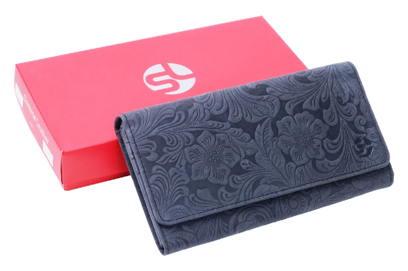 Lightweight money clips for travel Beaded Passport Covers & Wallets with Bohemian Vibe for Festival GoersLADIES LEATHER CLUTCH 92962