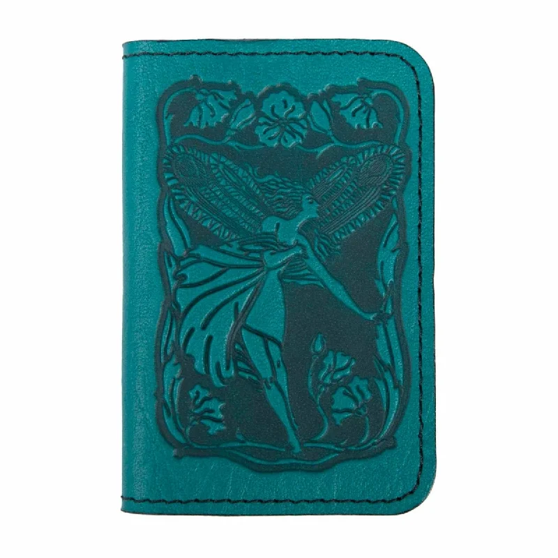 Slim money clips for minimalist wallets Vintage-Style Passport Covers & Wallets with Brass Hardware for Retro EnthusiastsFlower Fairy Mini Wallet