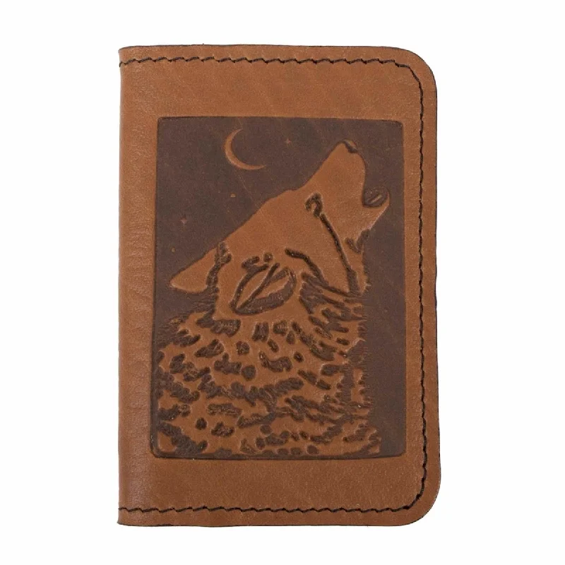 Money clips for women with sleek designs Animal-Print Passport Covers & Wallets for Trendy FashionistasSinging Wolf Mini Wallet