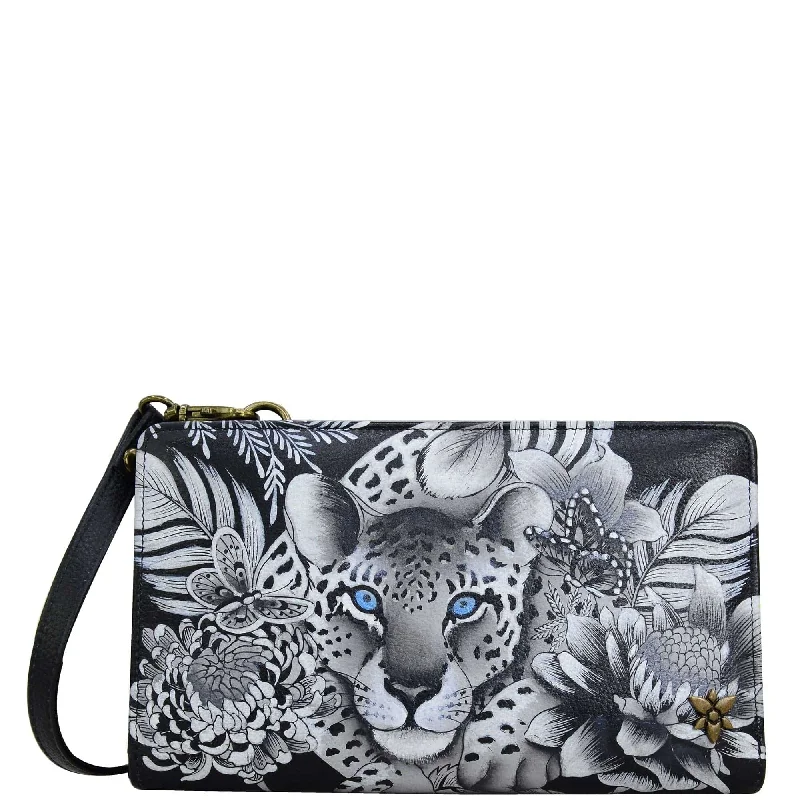 Elegant money clips for weddings Colorful Floral-Printed Passport Covers & Wallets for Fashionable WomenOrganizer Wallet Crossbody - 1149